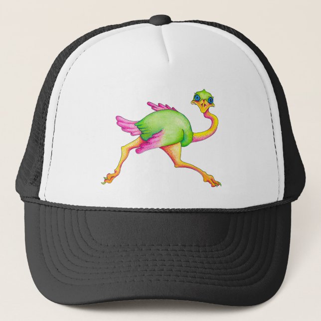 Uncommon Ostrich Trucker Hat (Front)
