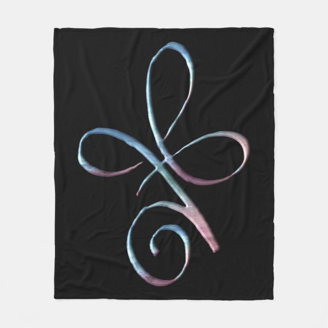 Unconditional Love 1  Fleece Blanket (Front)
