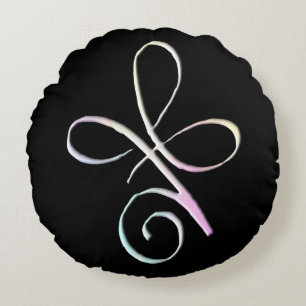 Unconditional Love 2 Round Cushion