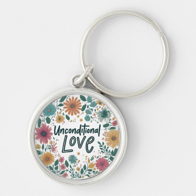 Unconditional Love: Infinite Bond Key Ring (Front)