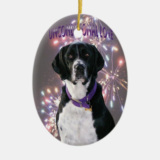 Unconditional Love Ornament (Front)