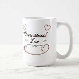 Unconditional Love – Soft Pastel 15oz Mug with Hea