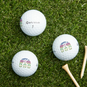 Unconditional Love: The Heart of Fatherhood Golf Balls