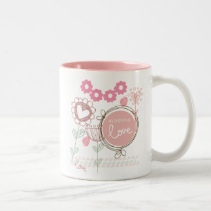 Unconditional Love Two-Tone Coffee Mug