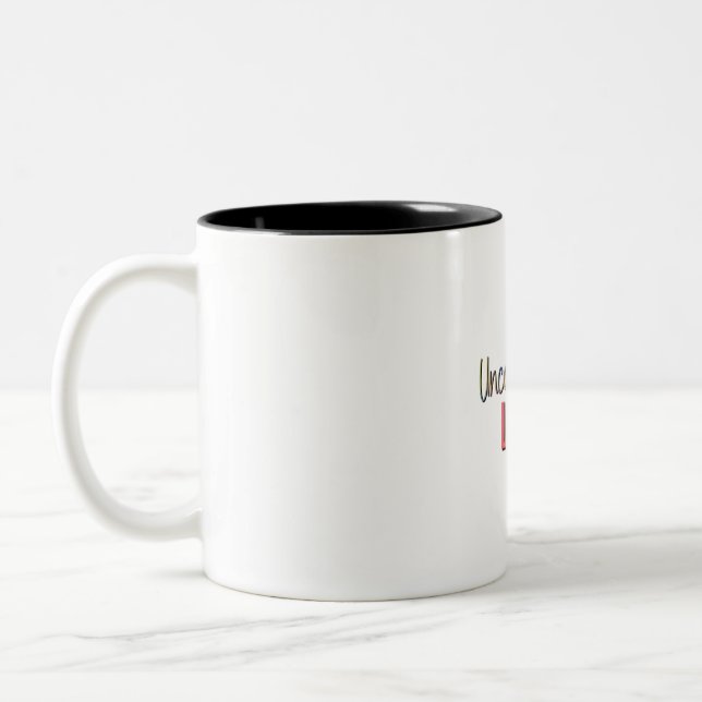 Unconditional Love Two-Tone Coffee Mug (Left)
