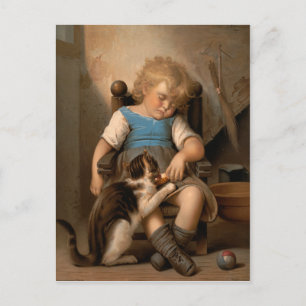 Unconscious Sleeper Postcard