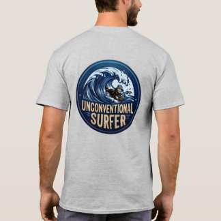 Unconventional Surfer Mat Surfer Logo T-Shirt
