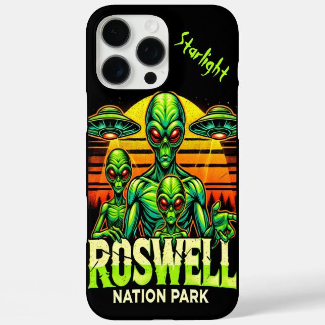 Uncover Alien Mysteries in Roswell! Case-Mate iPhone Case (Back)