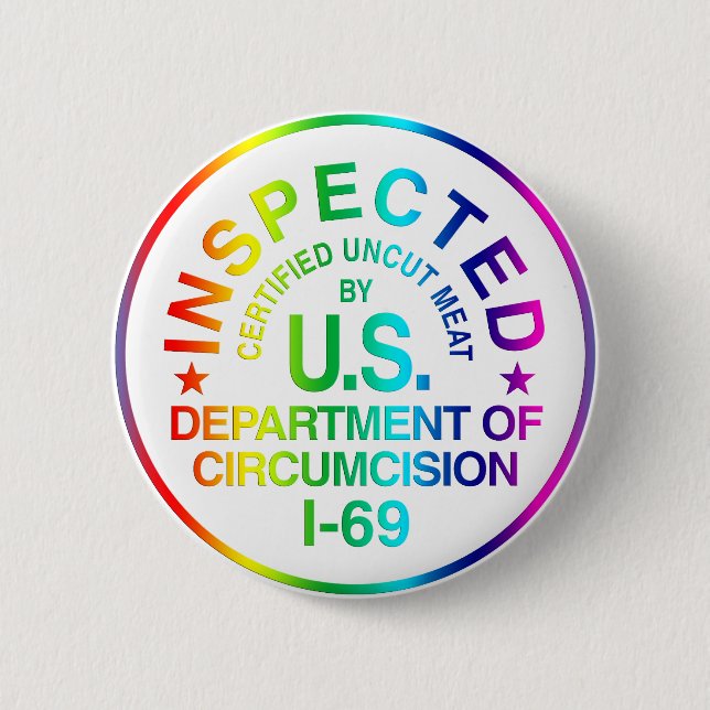 UNCUT 6 CM ROUND BADGE (Front)