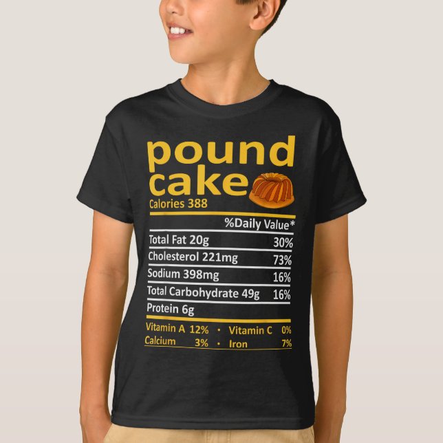 Und Cake Nutrition Food Thanksgiving Costume Chris T-Shirt (Front)