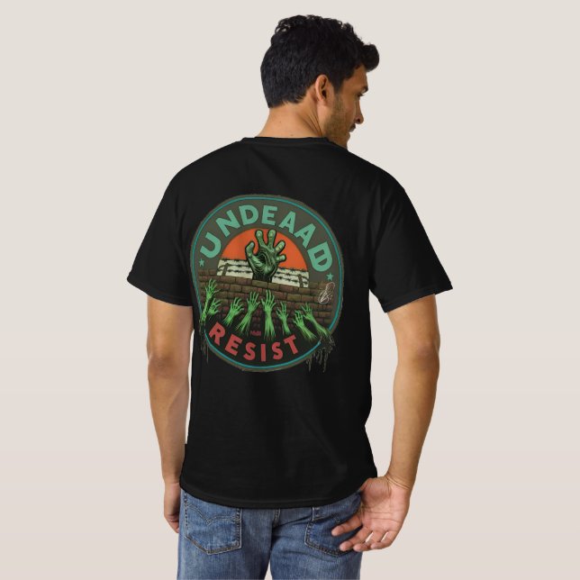 Undeaad Resist Vintage T-shirt (Back Full)