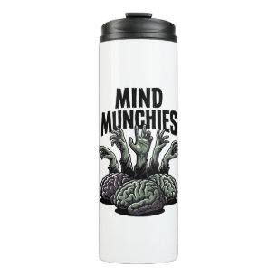 Undead Brain Feast Vintage Zombie Hands Horror Shi Thermal Tumbler