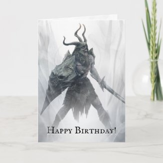 Undead Draugr Warrior Birthday