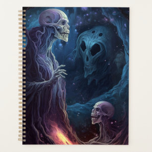 Undead Skeleton Creatures Horror Art Planner