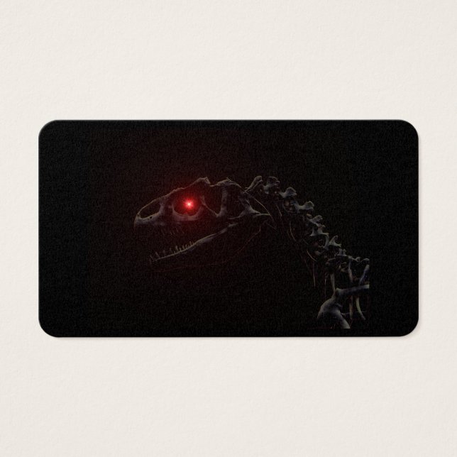 Undead Zombie Dinosaur Skeleton (Front)