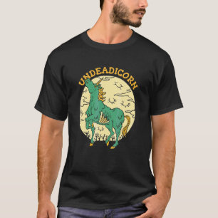 Undeadicorn Unicorn Zombie Werewolf Halloween T-Shirt