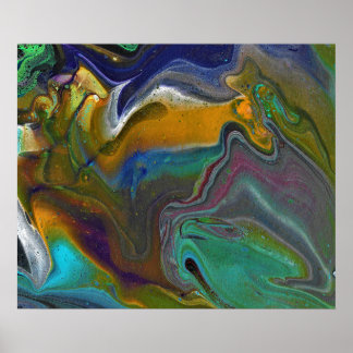 Undecided 2 Psychedelic Abstract Art Print