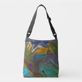 Undecided 2 Psychedelic Abstract Tote Bag
