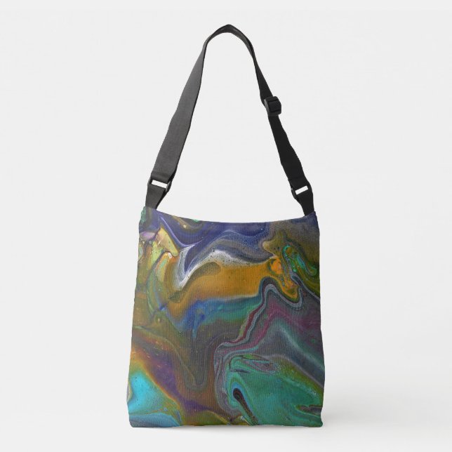 Undecided 2 Psychedelic Abstract Tote Bag (Front)