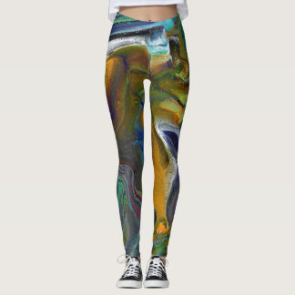 Undecided 3 Colourful Abstract Leggings