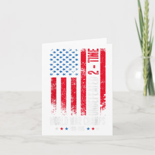 Undefeated 2-time World War Champs Patriotic 4th O Card