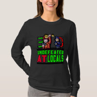 Undefeated At Locals Logo Long Sleeve