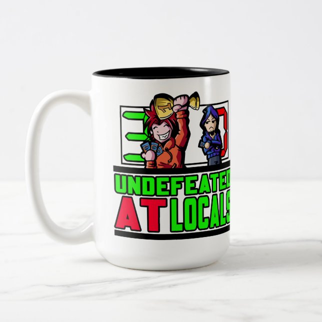 Undefeated At Locals Logo Mug (Left)