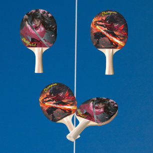 Undefeated Champion  Ping Pong Paddle