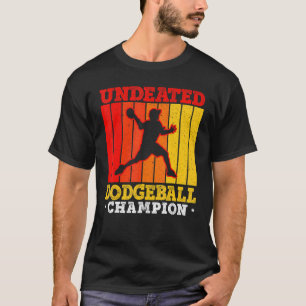 Undefeated Dodgeball Champion Duck Dip Dive Dodgeb T-Shirt