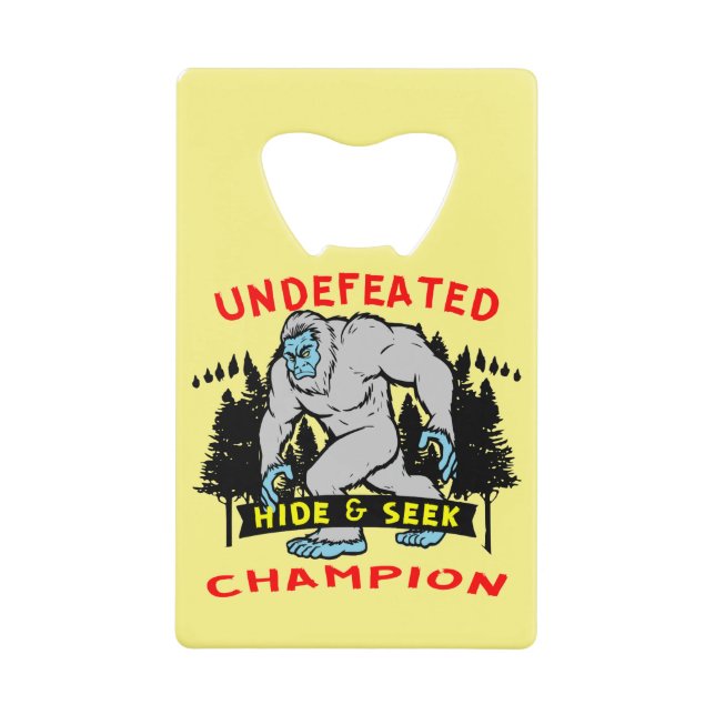 Undefeated Hide & Seek Champion Bigfoot 04  # (Front)
