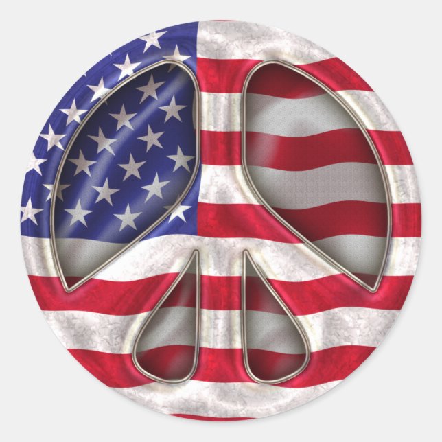 undefined classic round sticker (Front)