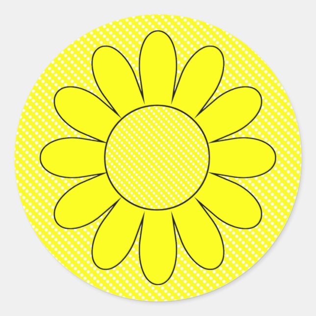 undefined classic round sticker (Front)