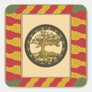 undefined square sticker