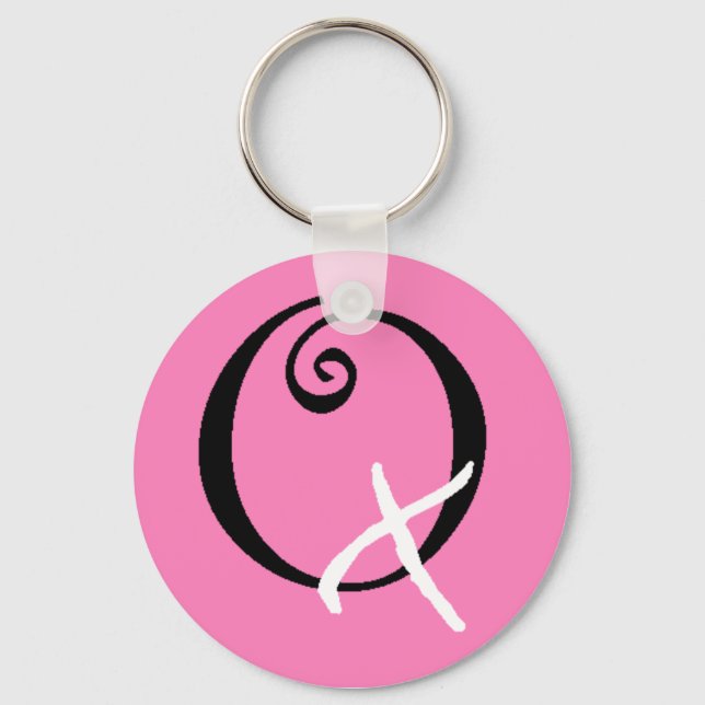 Under 21 "XO" Keychain (Front)