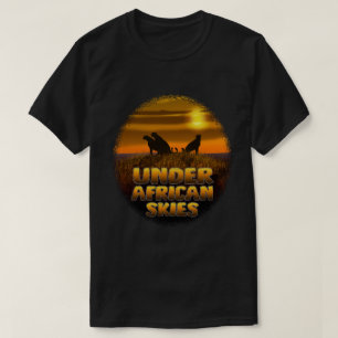 Under African Skies Sunset Safari Cheetah T-Shirt