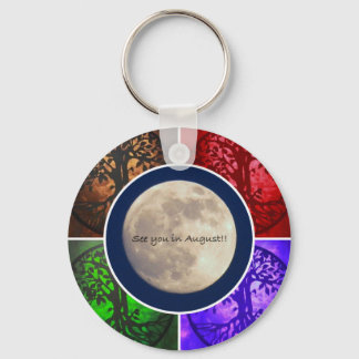 Under August Skies... Key Ring