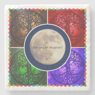 Under August Skies... Stone Coaster