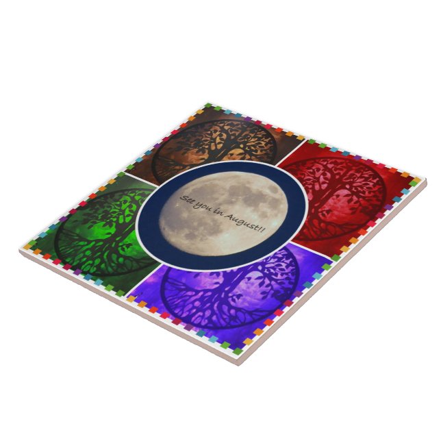 Under August Skies... Tile (Side)