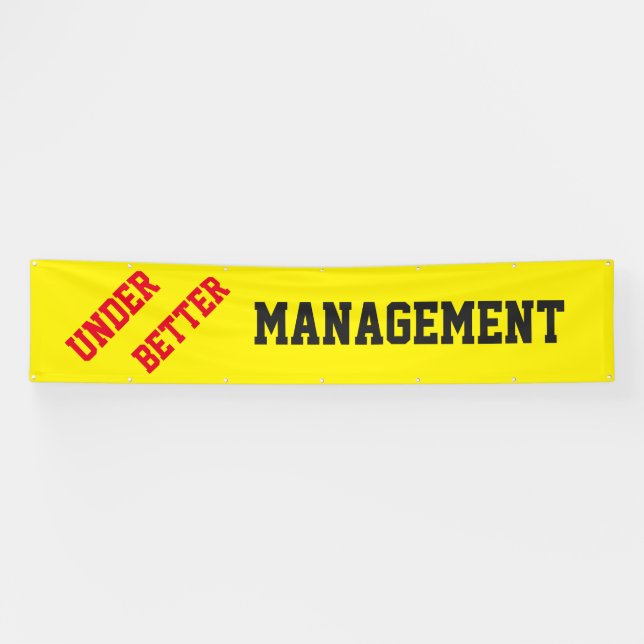 Under Better Management Banner (Horizontal)