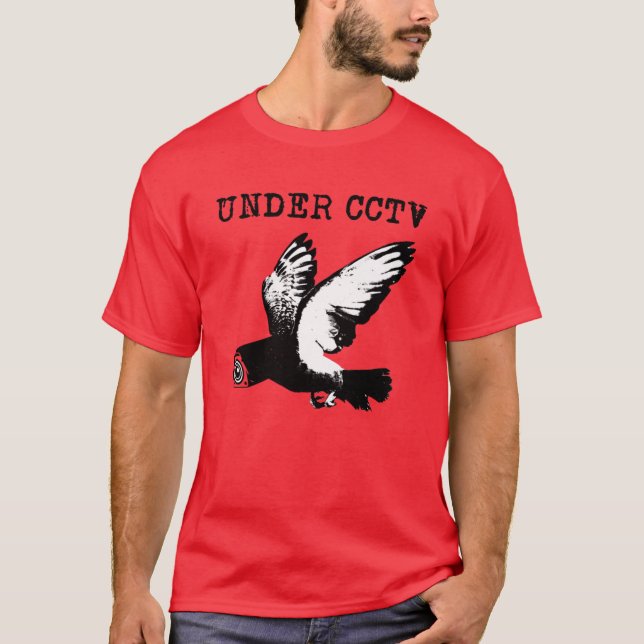 Under Cctv Birds Spie friends T-Shirt (Front)