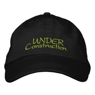 Under Construction Embroidered Hat
