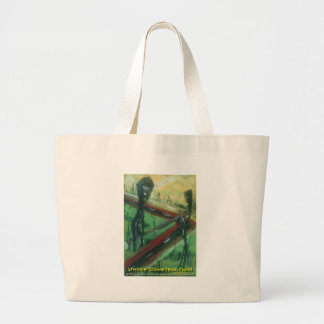 under construction large tote bag