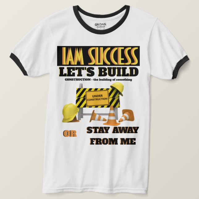 UNDER CONSTRUCTION T-Shirt (Design Front)