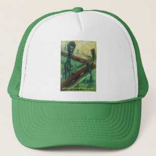 under construction trucker hat