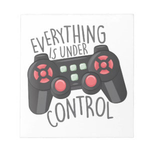 Under Control Notepad