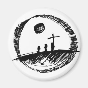 under cross magnet