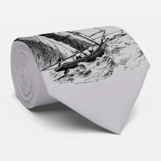 Under Full Sail Tie (Rolled)