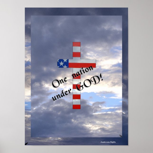 Under God, sky Poster (Front)
