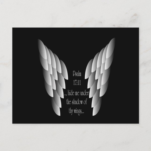 Under Gods Wings Poster Postcard (Front)