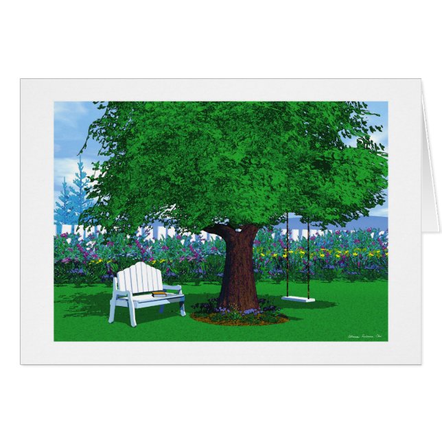 "Under Her Branches" Card (Front Horizontal)